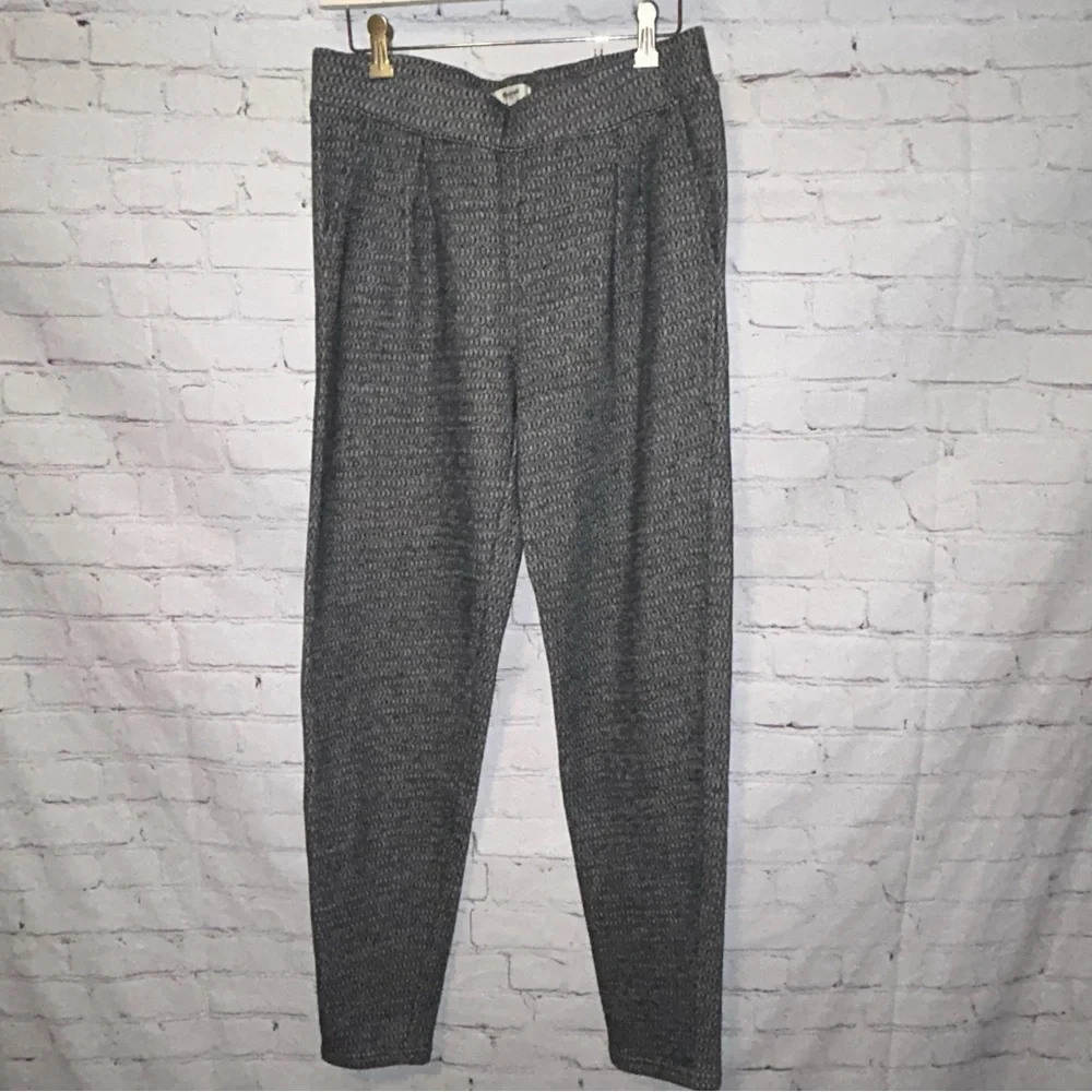 Madewell pleated‎ pull on pants women’s size M